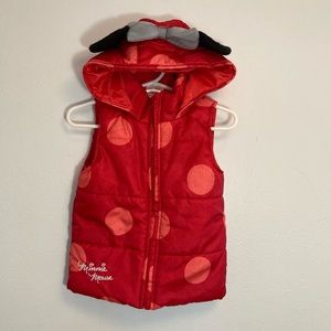 Disney Minnie Mouse Baby Girl Red Vest Size : 18 months
